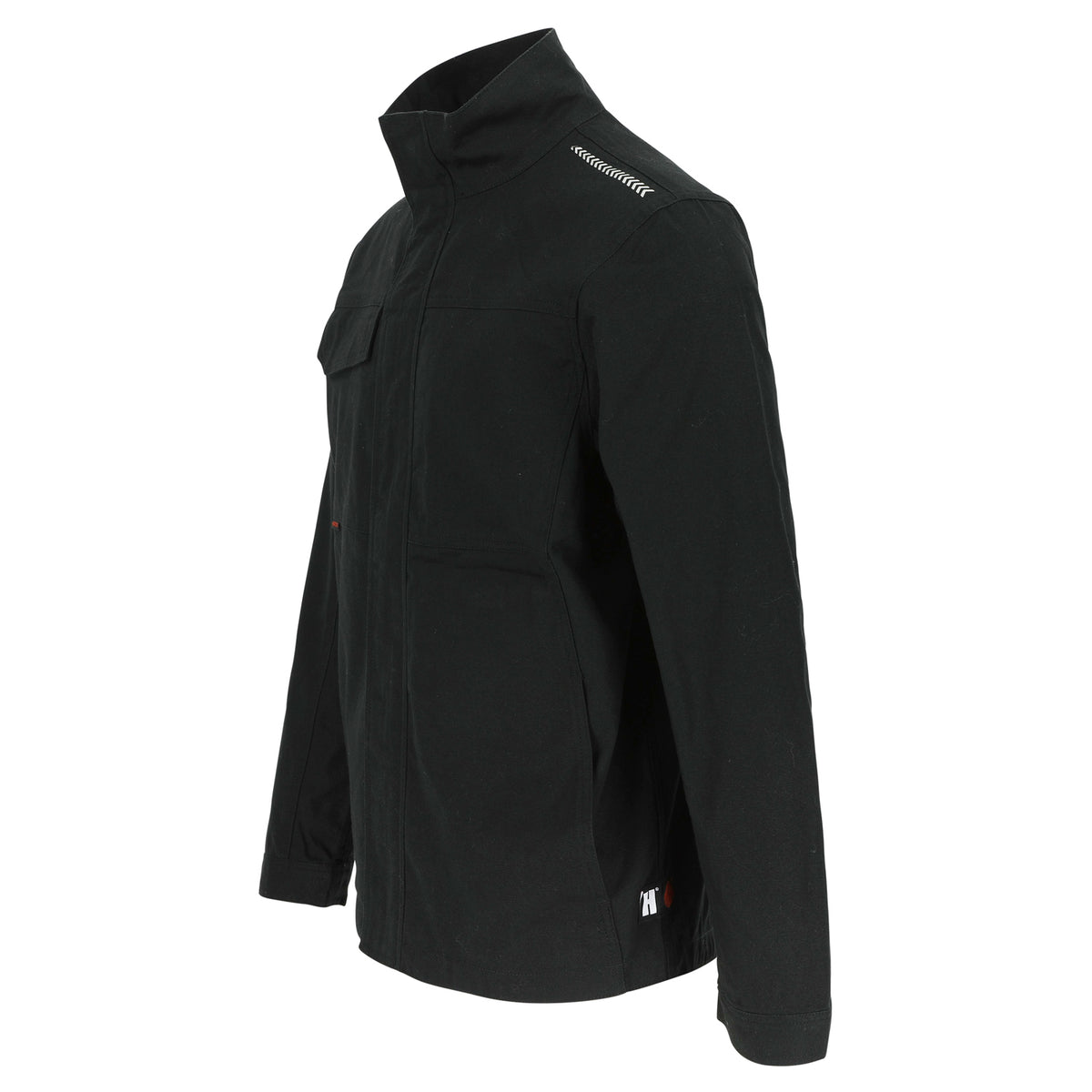 HEROCK Drago stretch werkjas met reflectie – schuin achteraanzicht