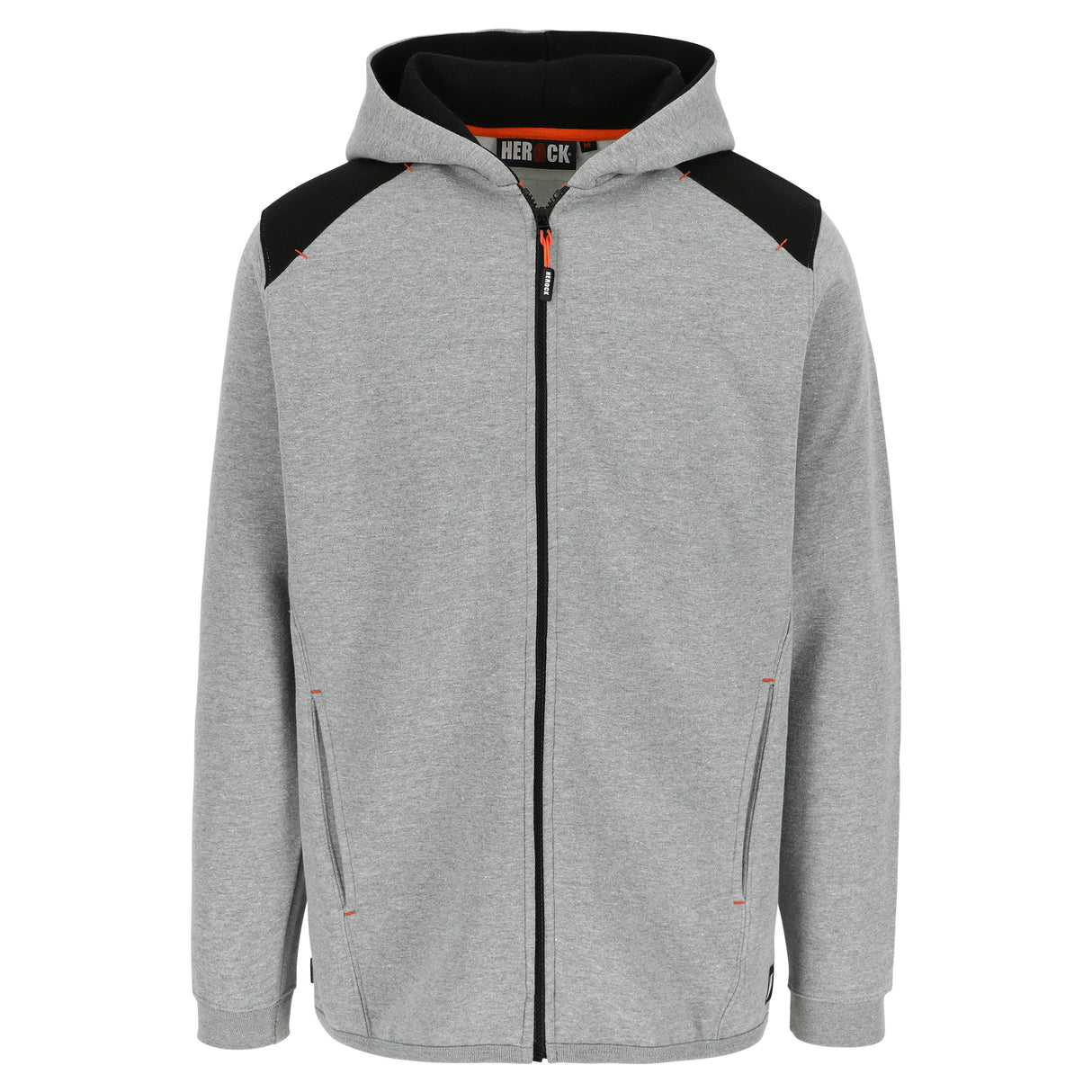 HEROCK Juno hoodievest met verstevigde ellebogen – vooraanzicht