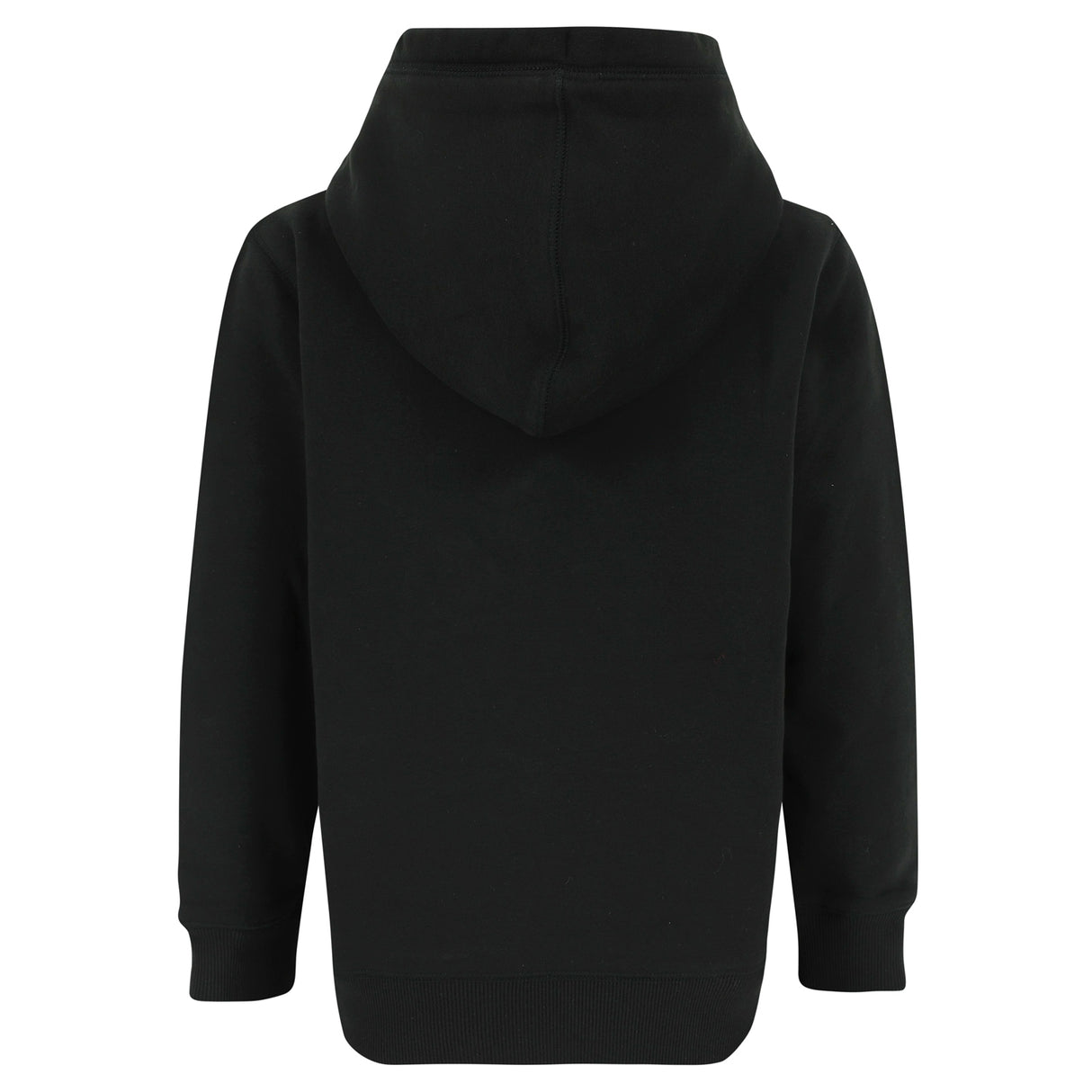 HEROCK Kids Hero kinderhoodie zwart – achteraanzicht