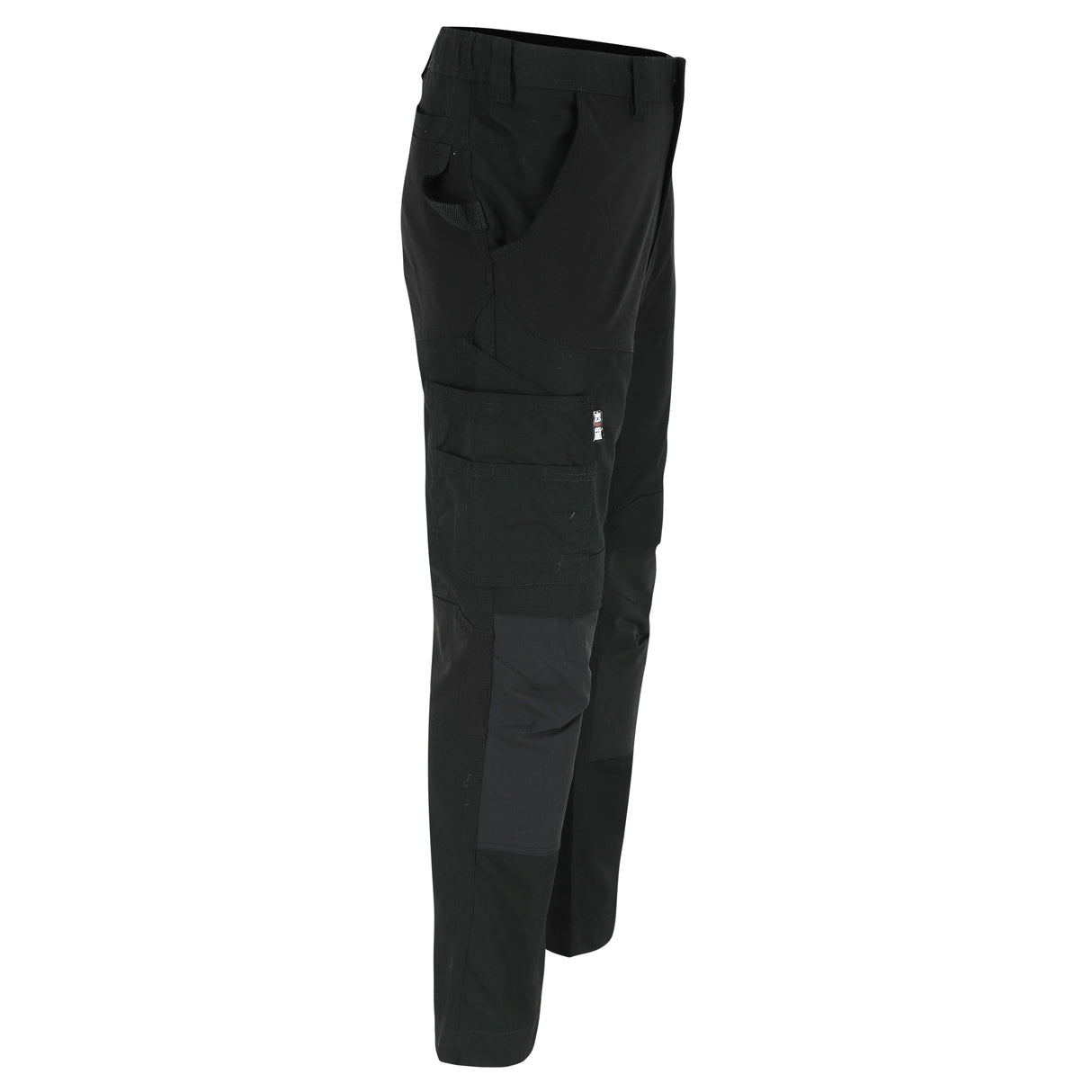 HEROCK Hector 4-way stretch werkbroek met Cordura® – schuin vooraanzicht