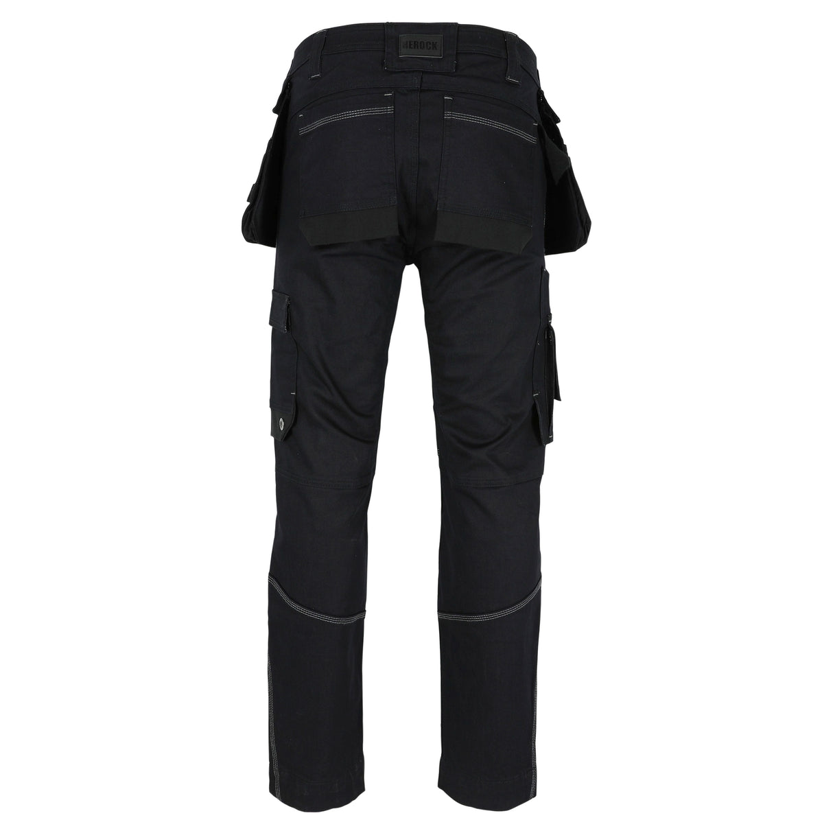 HEROCK Linx slim-fit stretch werkjeans met spijkerzakken – achteraanzicht