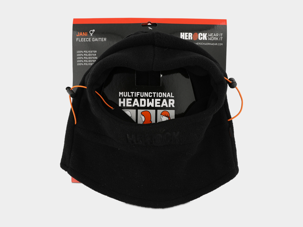 Jani fleece nek- en hoofdwarmer