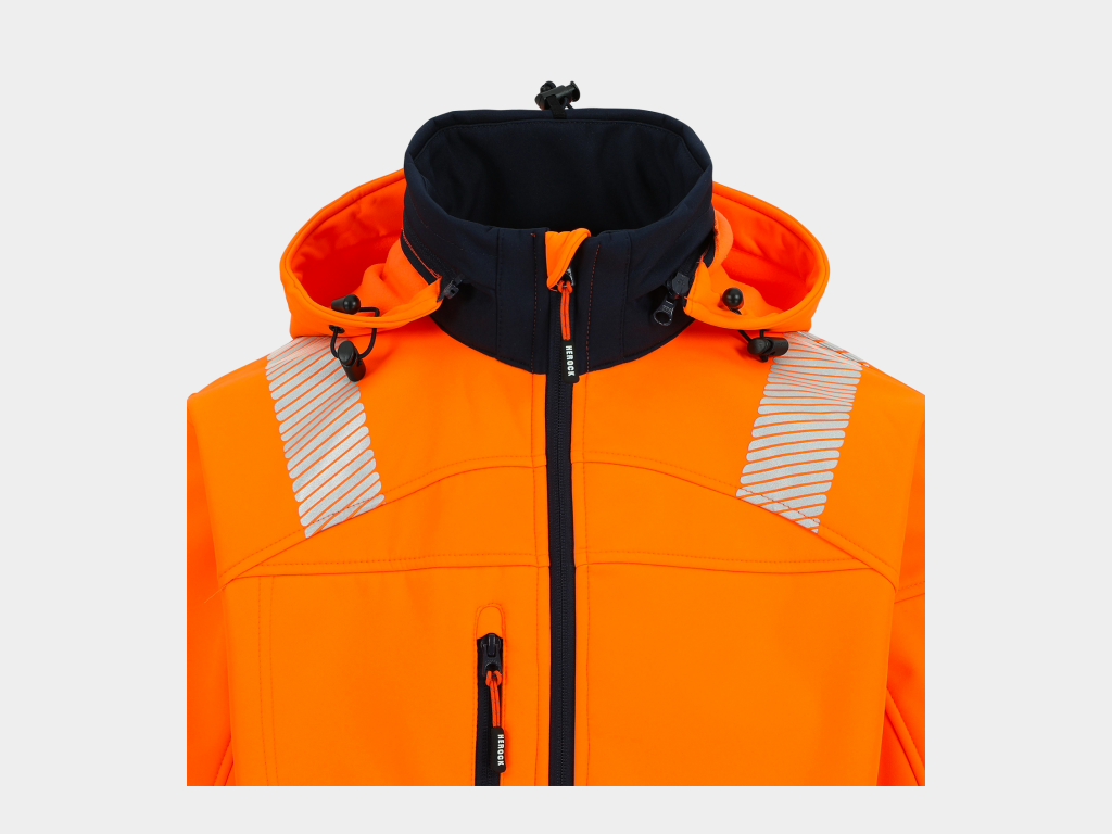 Gregor High-Viz Softshell Jas