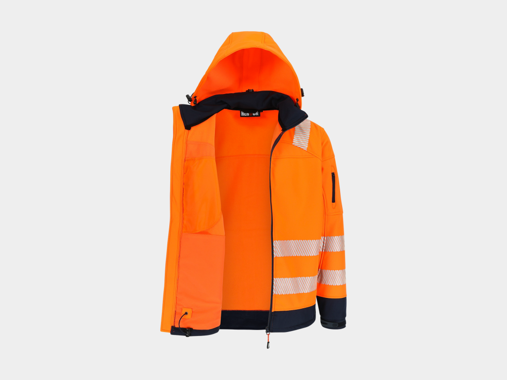 Gregor High-Viz Softshell Jas