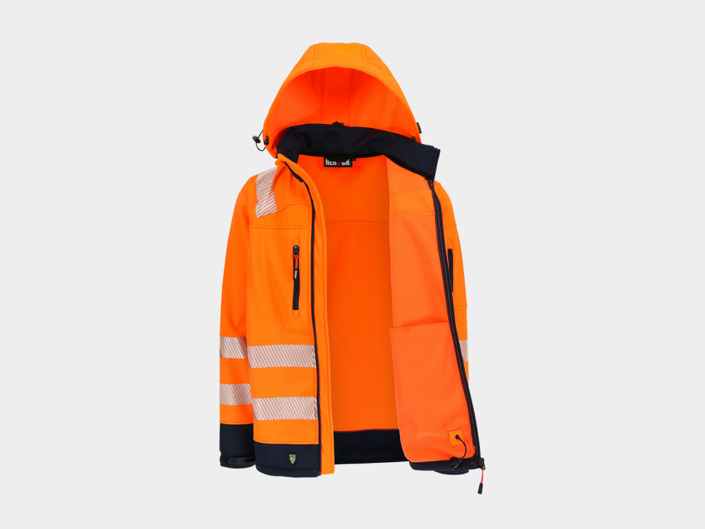 Gregor High-Viz Softshell Jas