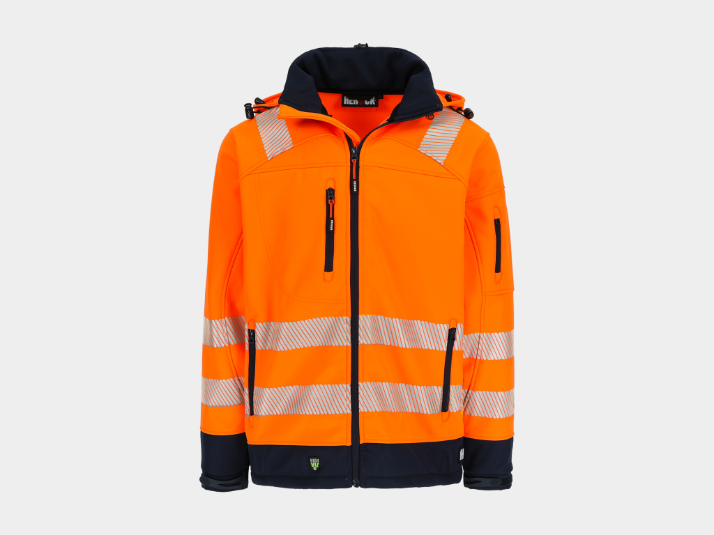 Gregor High-Viz Softshell Jas