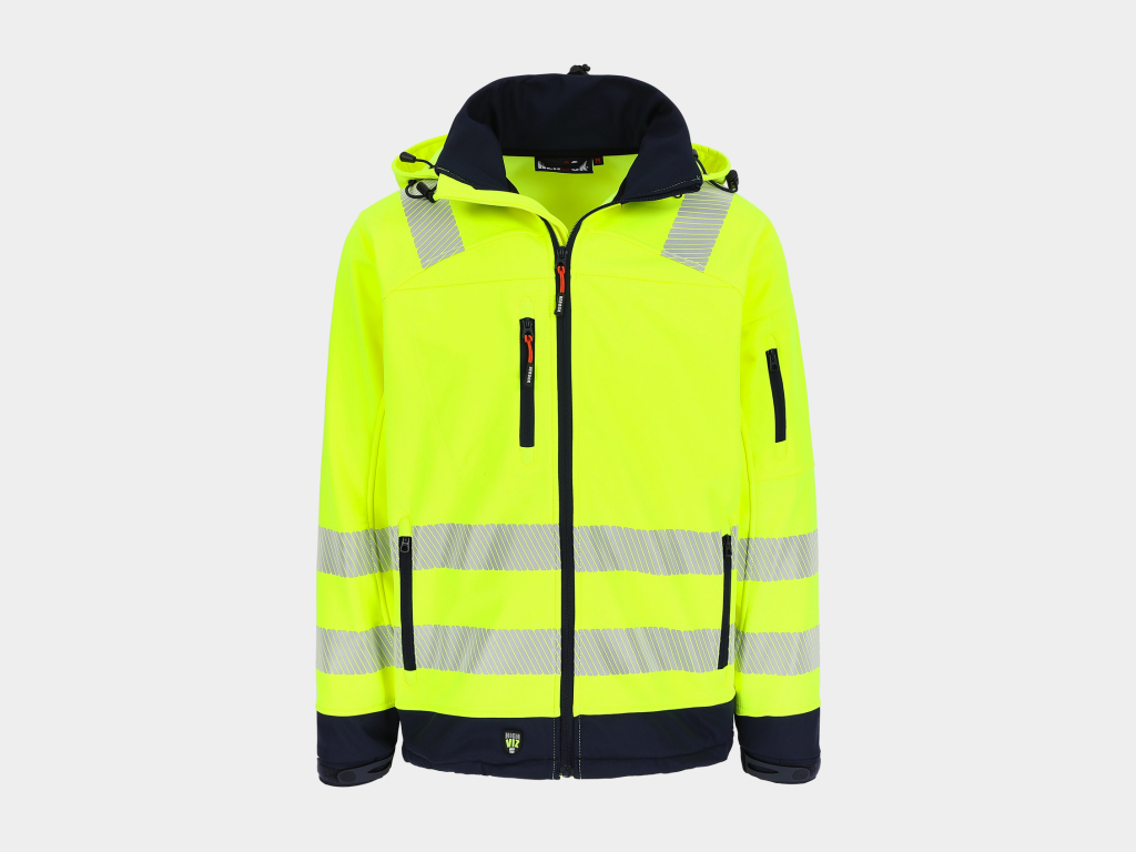 Gregor High-Viz Softshell Jas