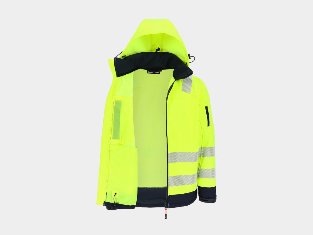 Gregor High-Viz Softshell Jas
