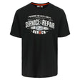 HEROCK Garage werk t-shirts in zwart