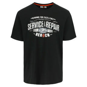 HEROCK Garage werk t-shirts in zwart