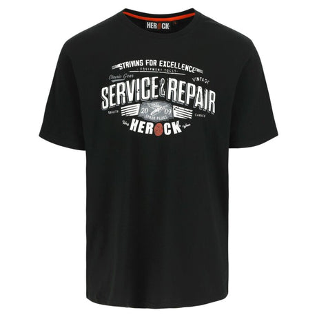 HEROCK Garage werk t-shirts in zwart