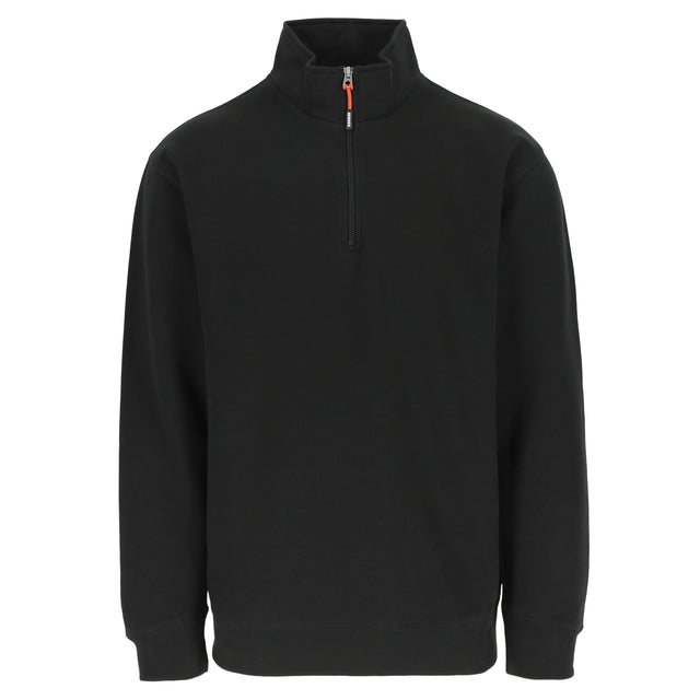 HEROCK Vigor werksweater met korte rits – vooraanzicht