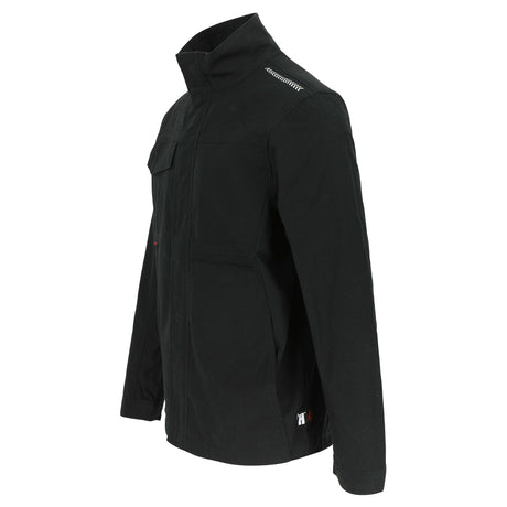 HEROCK Drago stretch werkjas met reflectie – schuin achteraanzicht