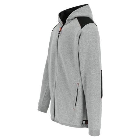 HEROCK Juno hoodievest met verstevigde ellebogen – schuin achteraanzicht