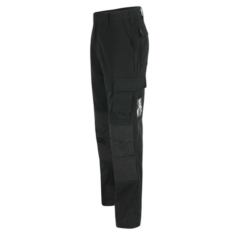 HEROCK Titan werkbroek met Cordura® kniezakken – schuin achteraanzicht