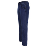 HEROCK Lingo slim-fit stretch werkjeans – schuin achteraanzicht