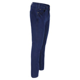 HEROCK Lingo slim-fit stretch werkjeans – schuin vooraanzicht