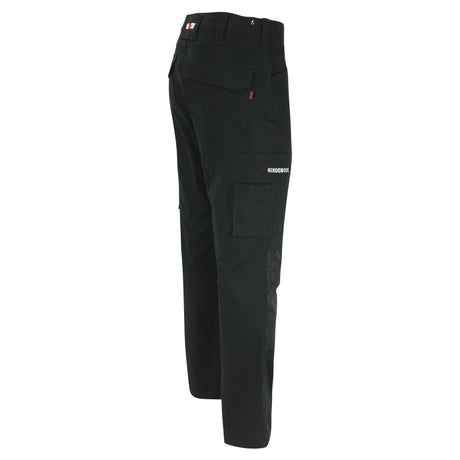 HEROCK Dero stretch werkbroek met kniezakken – achteraanzicht