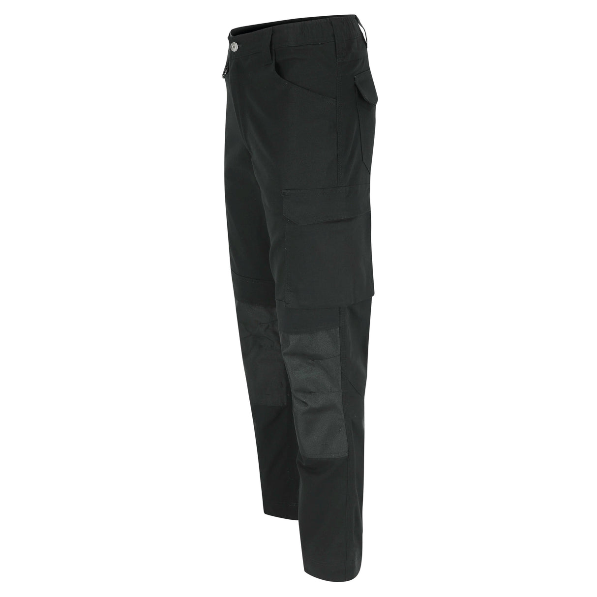 HEROCK Dero stretch werkbroek met kniezakken – schuin achteraanzicht