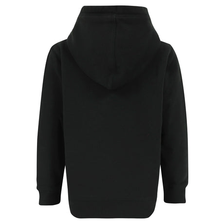 HEROCK Kids Hero kinderhoodie zwart – achteraanzicht