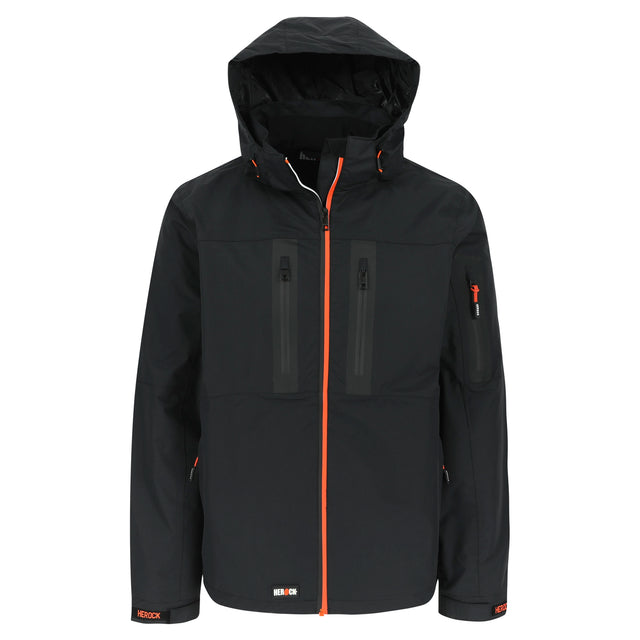 HEROCK Aspen waterdichte ademende regenjas – vooraanzicht