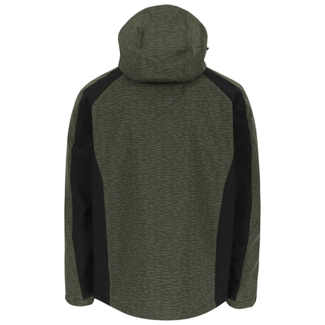 HEROCK Flexor reflecterende 3-laags softshelljas – achteraanzicht