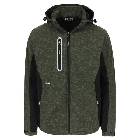 HEROCK Flexor reflecterende 3-laags softshelljas – vooraanzicht