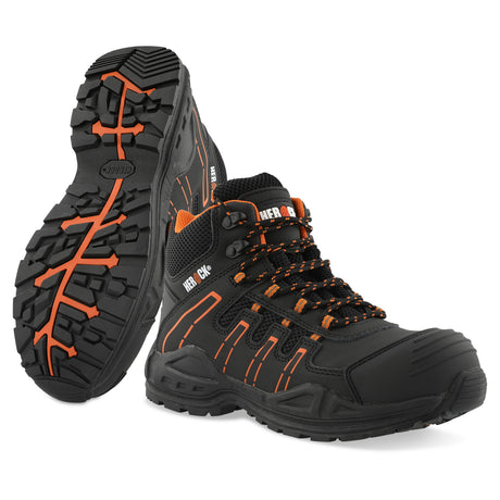 HEROCK Thallo S3 veiligheidsschoenen van nubuckleer – productfoto