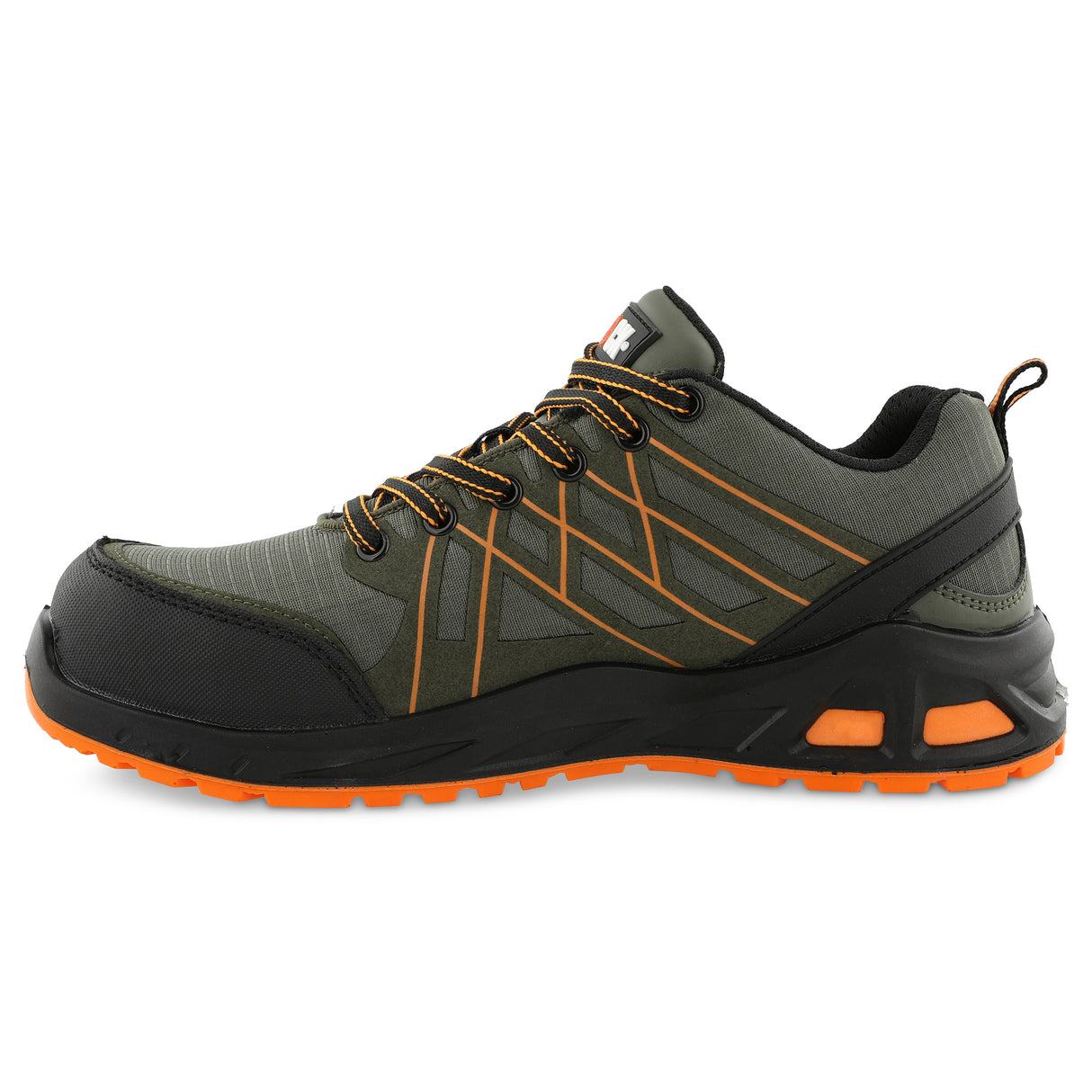 HEROCK Varro ultralichte S1P veiligheidssneakers – schuin achteraanzicht