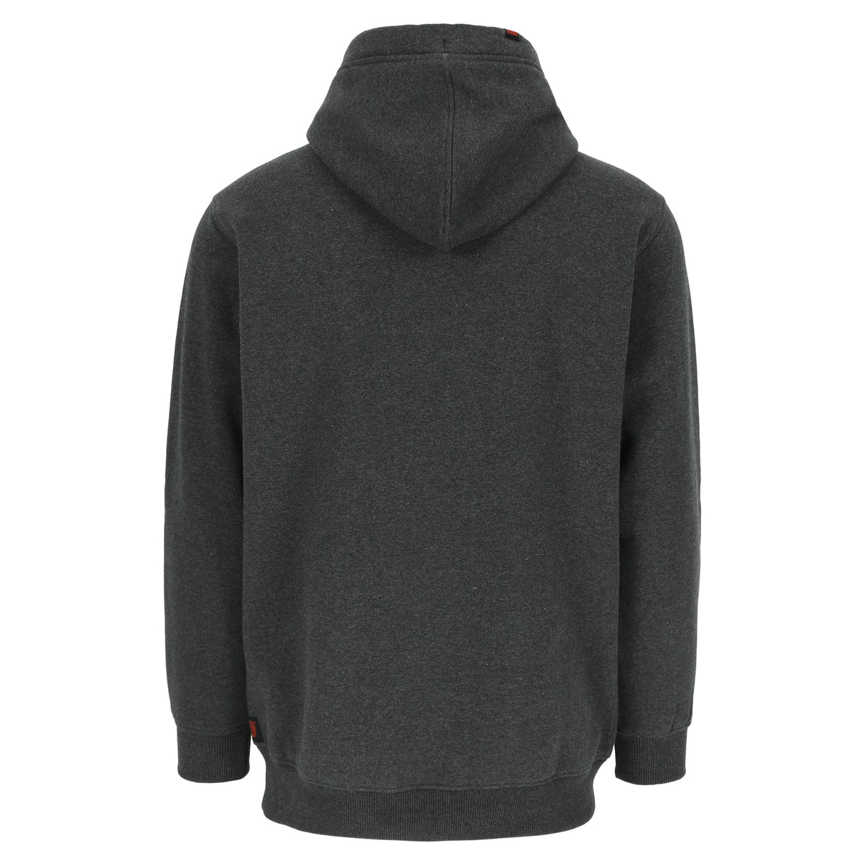 HEROCK Hali zware hoodie met reliëflogo – achteraanzicht