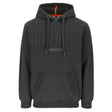 HEROCK Hali zware hoodie met reliëflogo – vooraanzicht