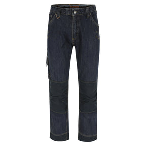 HEROCK Kronos jeans werkbroek met Cordura® kniezakken – vooraanzicht