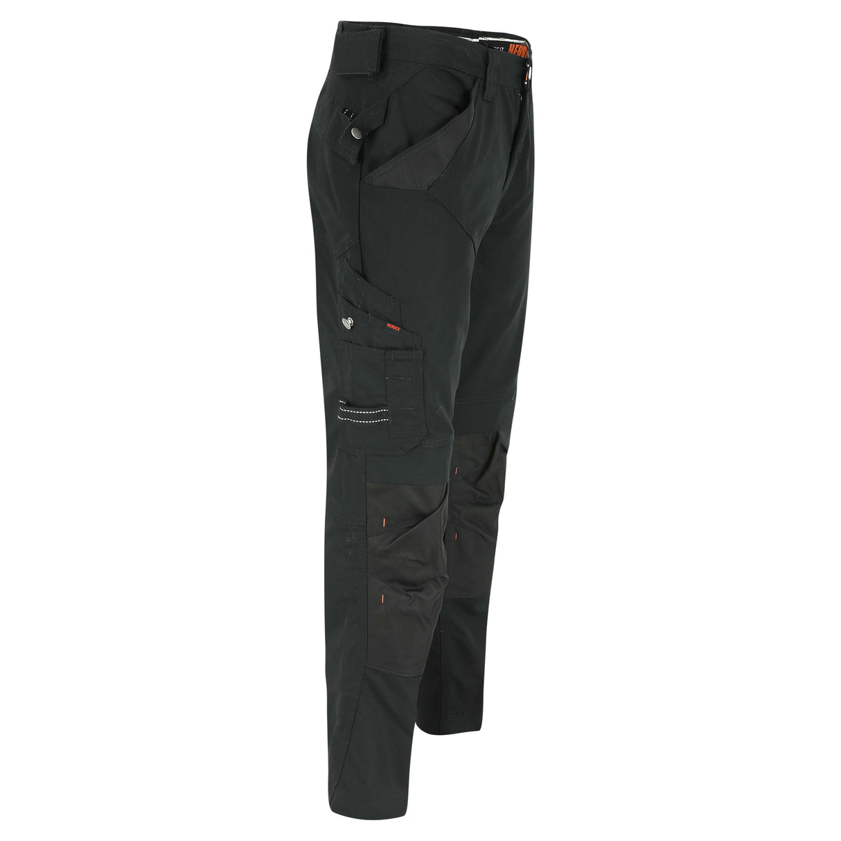 HEROCK Apollo werkbroek met Cordura® kniezakken – schuin vooraanzicht