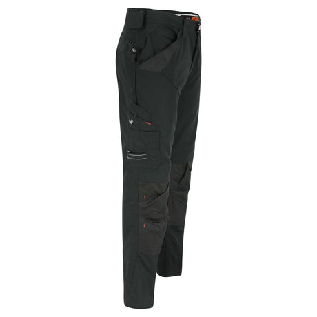 HEROCK Apollo werkbroek met Cordura® kniezakken – schuin vooraanzicht