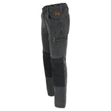 HEROCK Sphinx thermoregulerende stretch werkjeans – schuin achteraanzicht