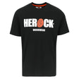 HEROCK Eni werk T-shirt met logoprint – vooraanzicht