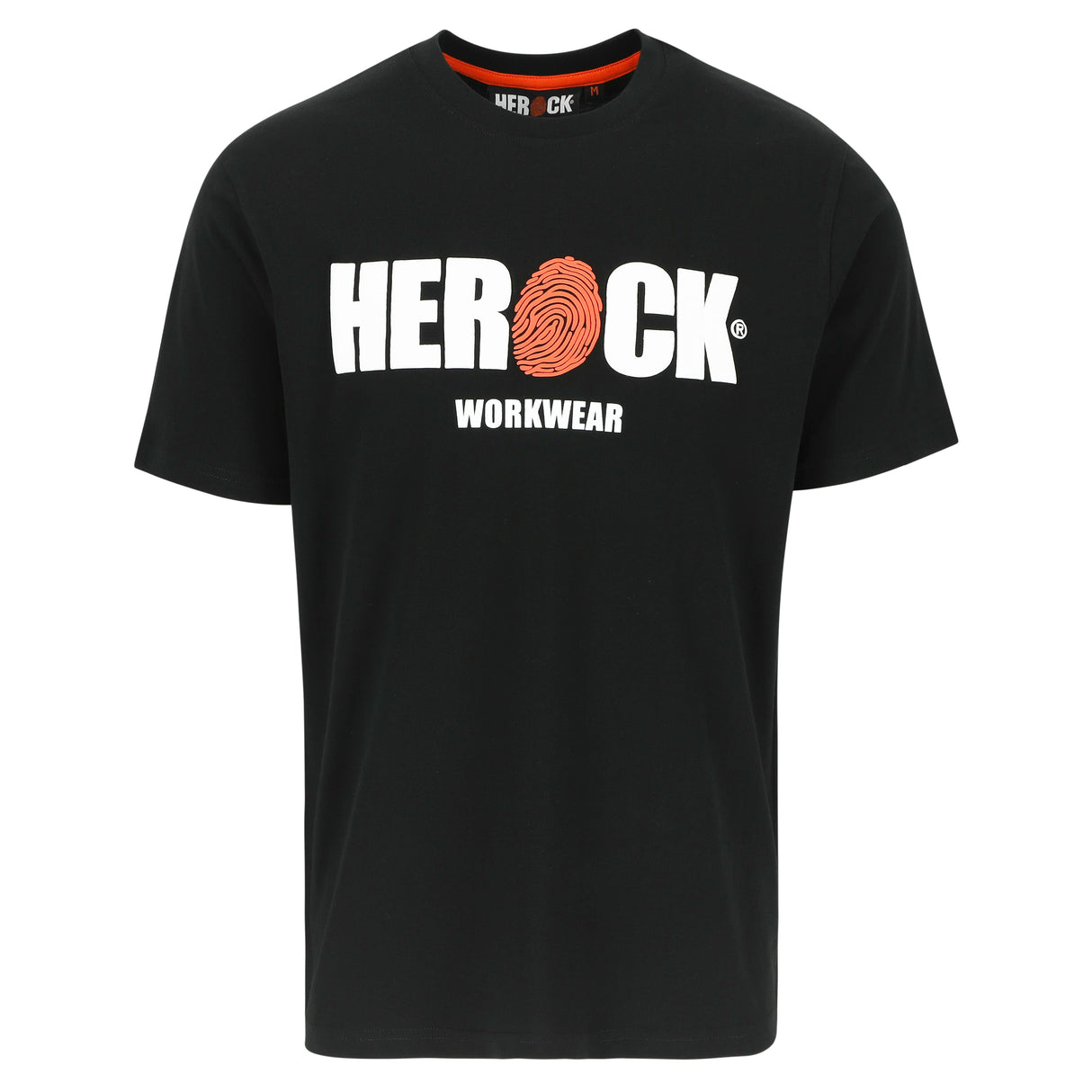 HEROCK Eni werk T-shirt met logoprint – vooraanzicht
