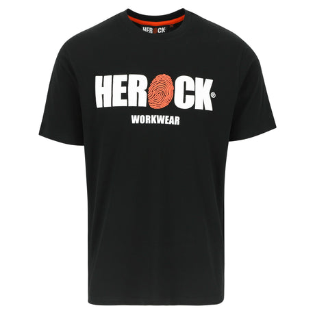 HEROCK Eni werk T-shirt met logoprint – vooraanzicht