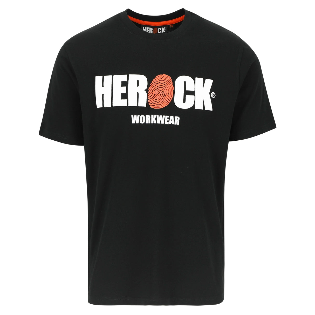 HEROCK Eni werk T-shirt met logoprint – vooraanzicht