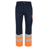 HEROCK Olympus high-vis werkbroek EN ISO 20471 – vooraanzicht