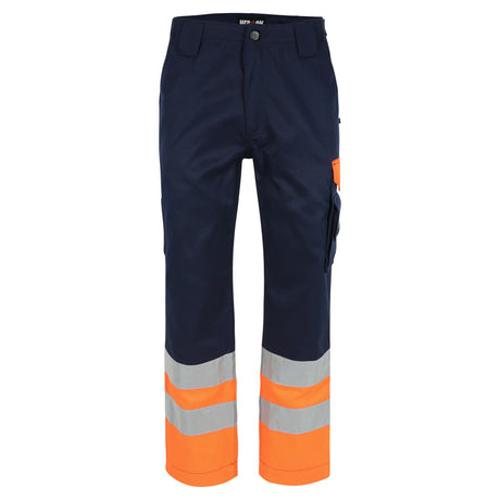HEROCK Olympus high-vis werkbroek EN ISO 20471 – vooraanzicht